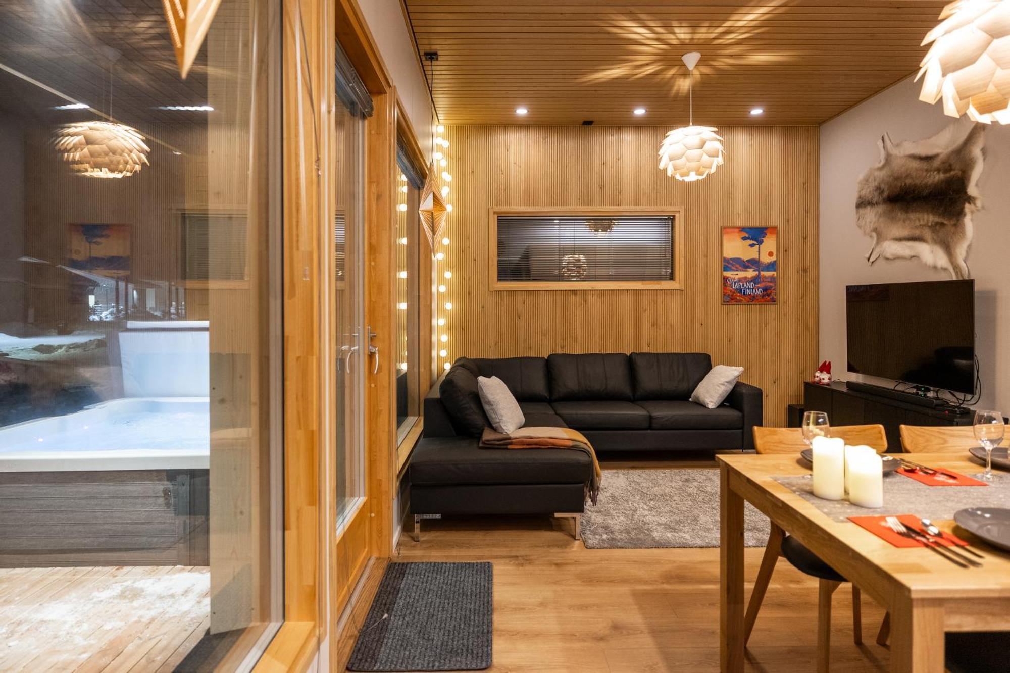 Premium Lapland Villa With Jaguzzi Rovaniemi Eksteriør bilde