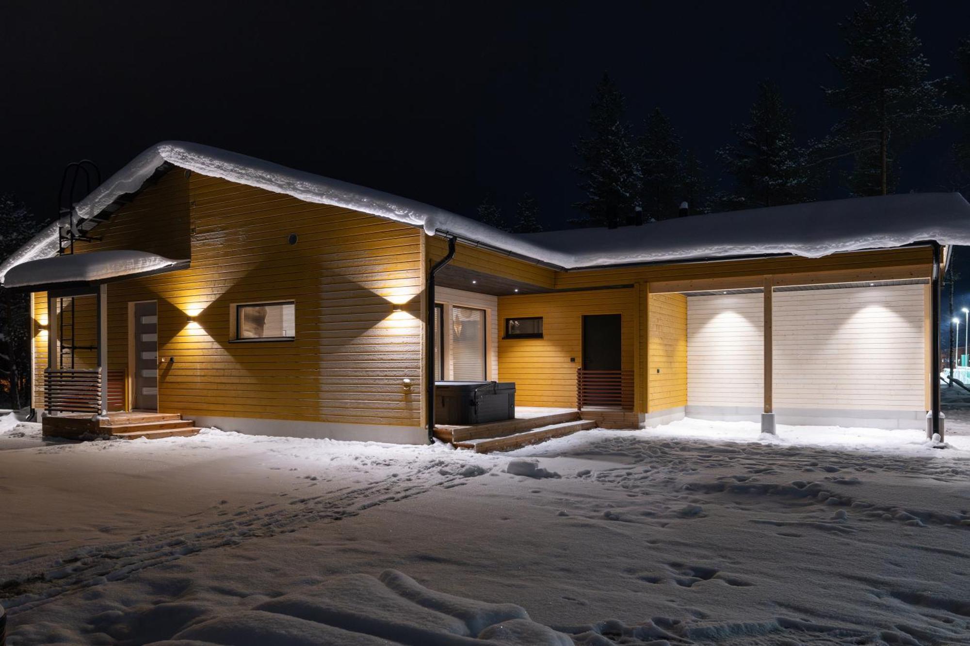 Premium Lapland Villa With Jaguzzi Rovaniemi Eksteriør bilde